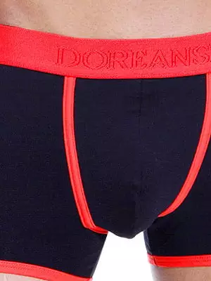 Мужские черные трусы хипсы с красным поясом Doreanse Two Colors 1711c16 распродажа Мужские черные трусы хипсы с красным поясом Doreanse Two Colors 1711c16 распродажа